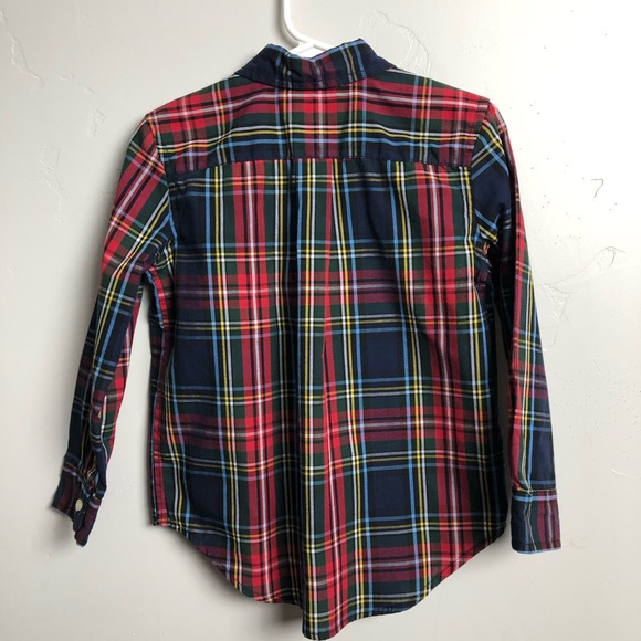 Chaps Toddler Plaid Button Down - Picture 4 of 4